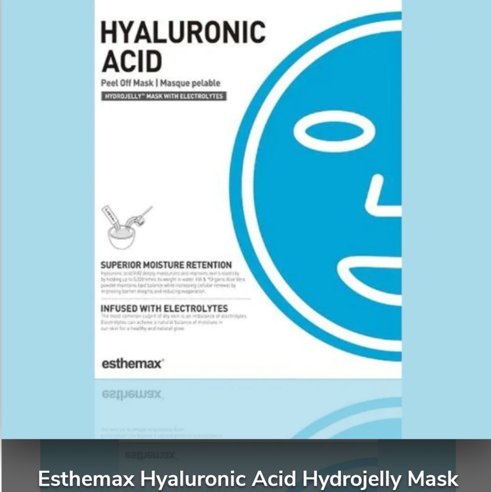 ESTHEMAX HYALURONIC ACID HYDROJELLY™ MASK - SUPERIOR MOISTURE RETENTION